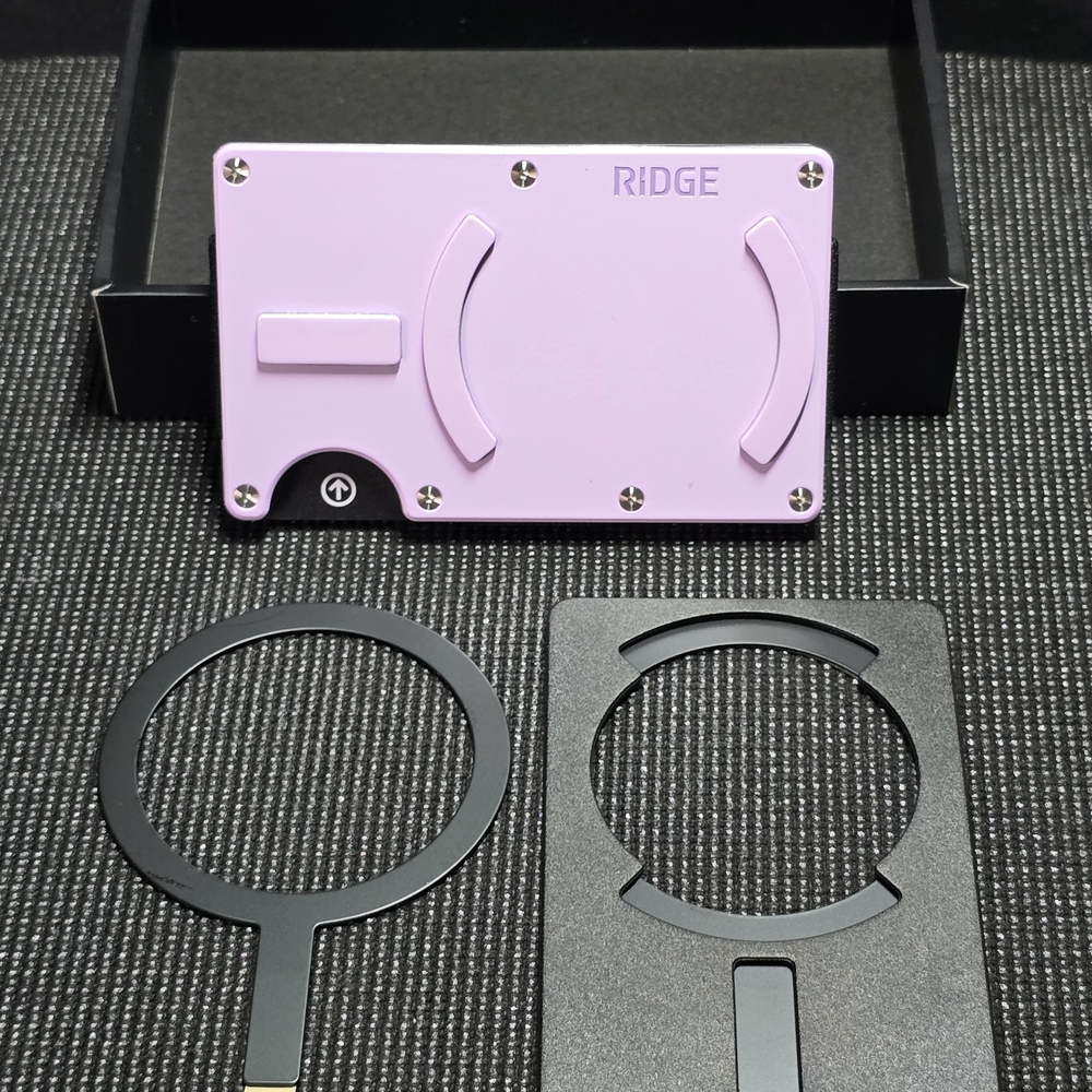 Ridge Wallet - Lavender l Magsafe Compatible - Picture 12 of 13